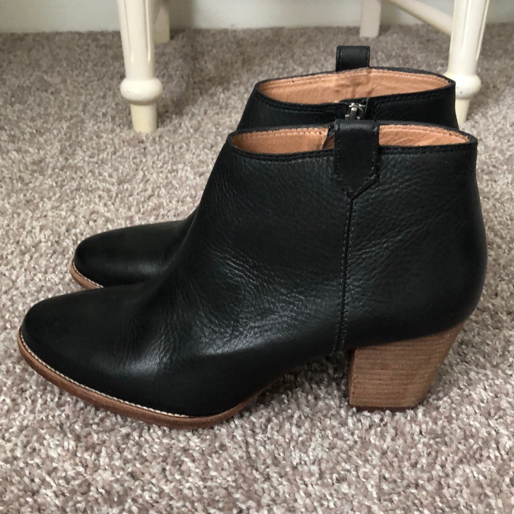 Madewell Black Booties